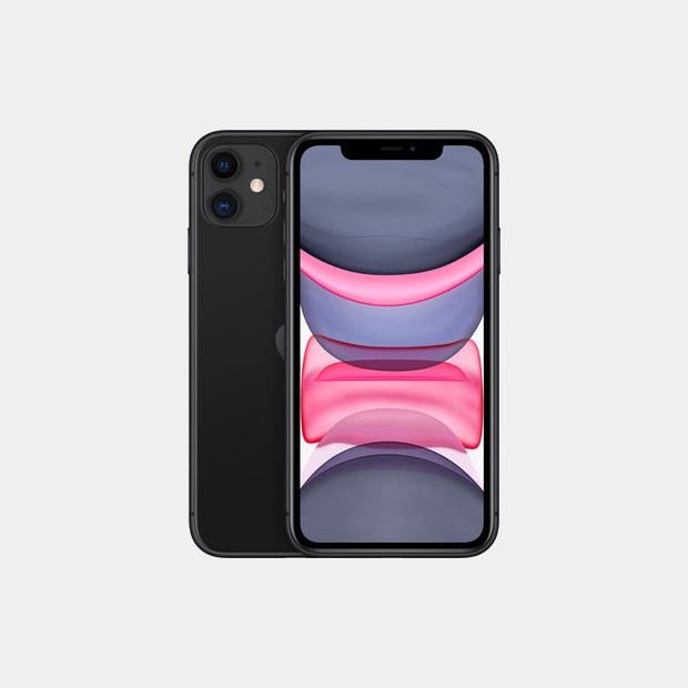 Apple Iphone 11 Negro Móvil Dual Sim 4g 6.1'' Super Retina Xdr Cpu A13